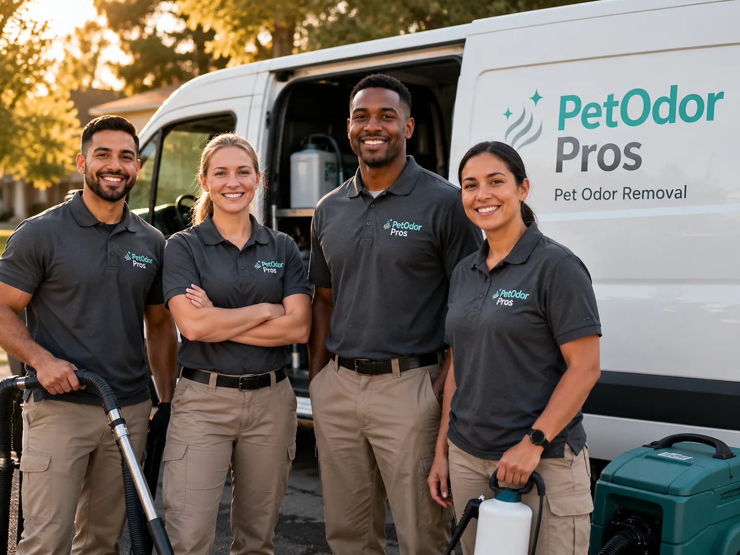 Pet Odor Removal team serving Bernice, LA